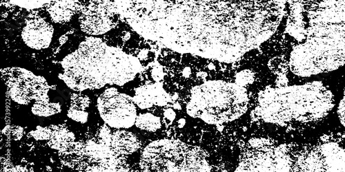 Pockmarked lava rock surface with random bubble texture for grunge background design