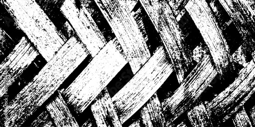 Rustic wicker basket weave texture overlay for design backgrounds