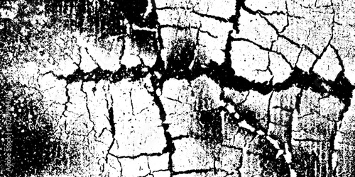 Abstract spider web crackle glaze texture with grunge overlay for artistic background design