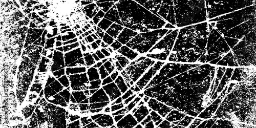 Spider web crackle glaze texture with fine random cracks for creative design