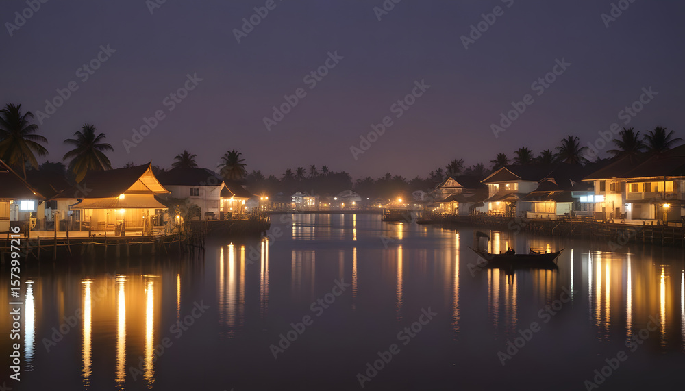 Fototapeta premium night view of the city of saint petersburg