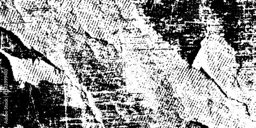 Torn canvas weave background with frayed threads for grunge design and texture overlay