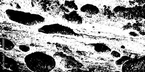 Volcanic lava rock porous texture with deep bubbles for grunge overlay effect