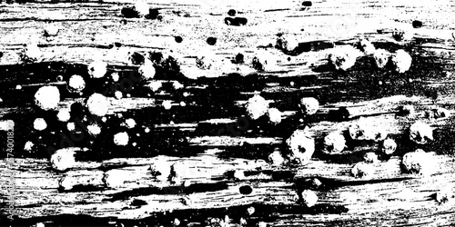 Weathered driftwood with barnacles and algae texture for grunge design