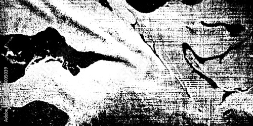 Digital glitch effect on woven nylon camouflage fabric for textured design
