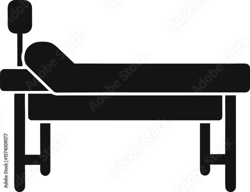 Stretcher icon vector image Can be used for Emergency Services