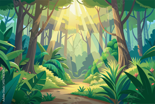 -bright-jungle-clearing-in-the-middle-of-a-dense-t.eps