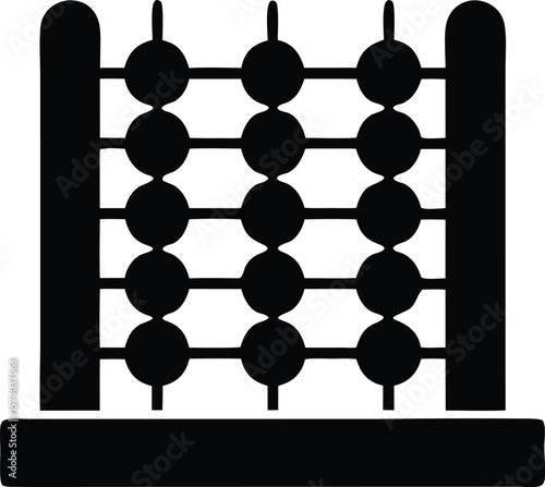 abacus vector illustration