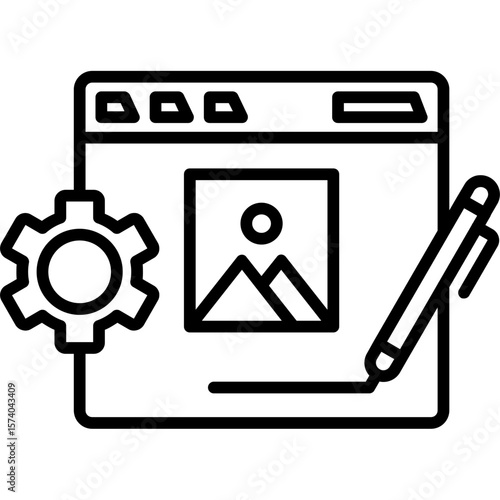 Content Management Icon