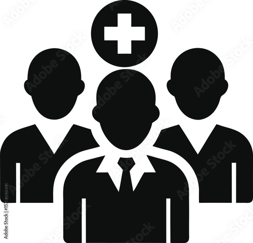 Add new friend customer follow symbol Vector illustration