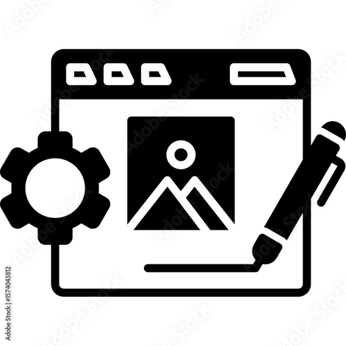 Content Management Icon