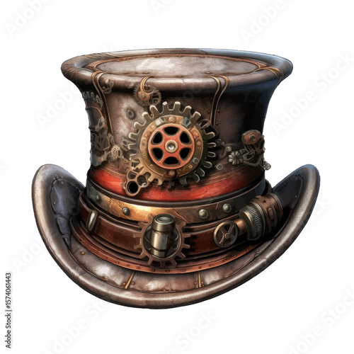 pirate treasure chest steampunk hat