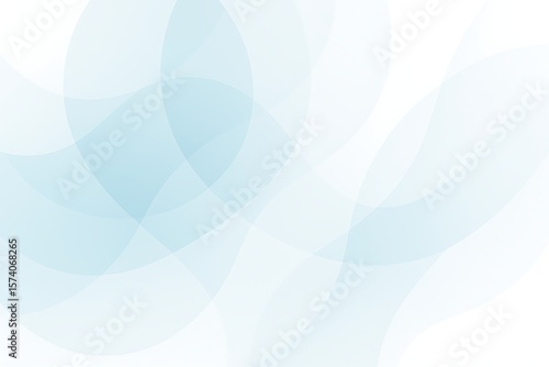 Overlapping translucent curves abstract background