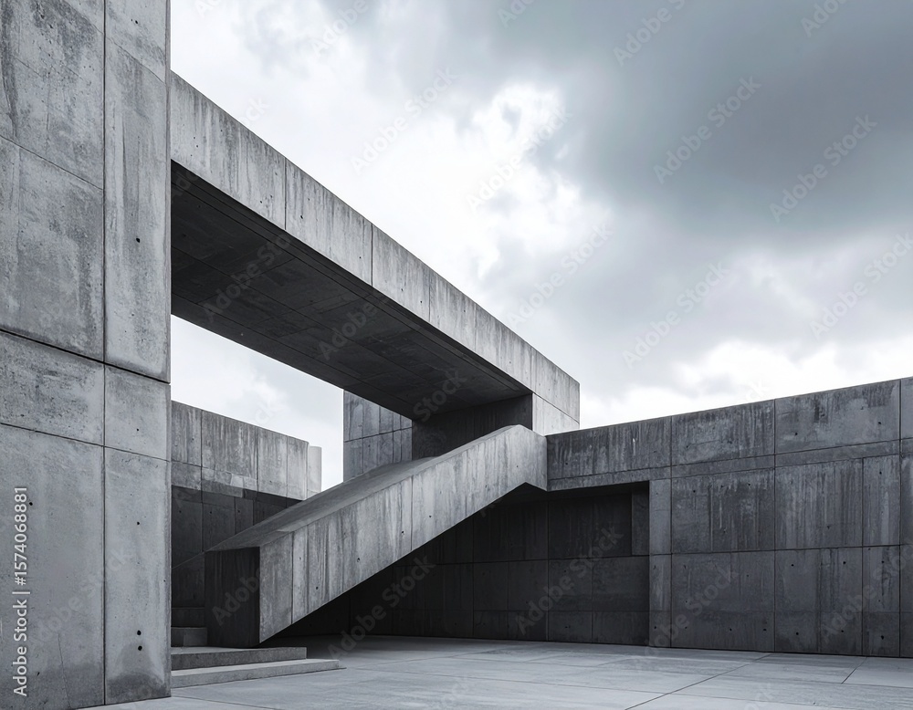 Obraz premium concrete wall