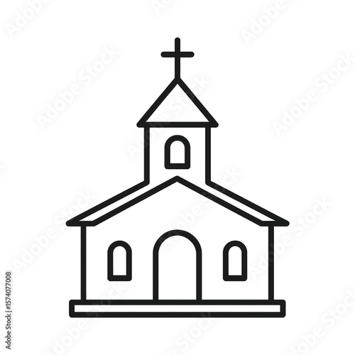 Church icon transparent background