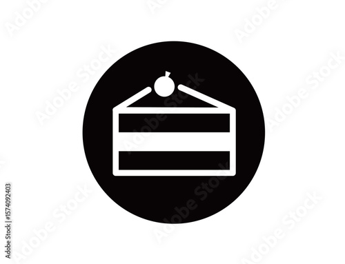 Meal icon 13-2A : cake, pastry, sweet, dessert, sign, christmas, kitchen, cartoon, restaurant, blank, decoration, hotel, restaurant, upscale,