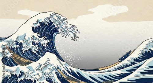 The Great Wave Off Kanagawa A Classic Japanese Art Piece