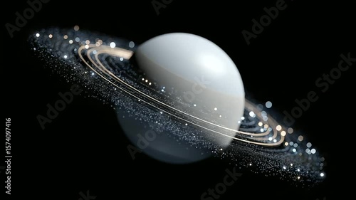 Tiny Stars Pulsing Around a Minimal Dot Planet in Dynamic Loop