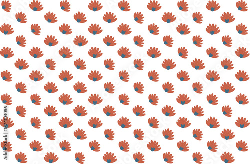 Seamless pattern in botanical theme presented as a vector illustration. Perfect for wrapping, product packaging, and fabric.

