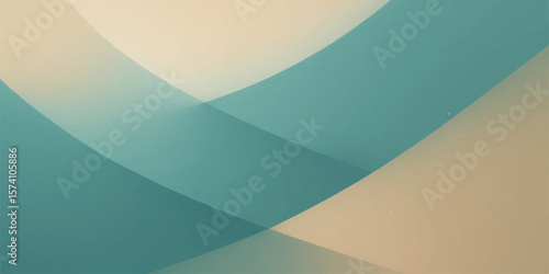 Smooth beige and aqua abstract background with layered pastel texture and gentle flow

