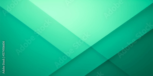 Mint green and white abstract gradient background with soft diagonal design