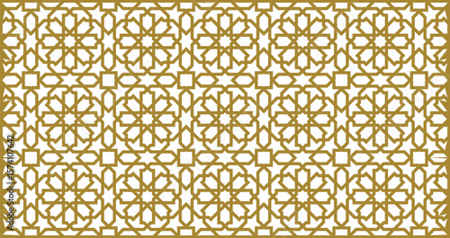 seamless pattern with a lattice