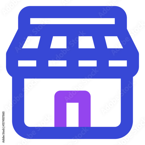 business two tone icon set