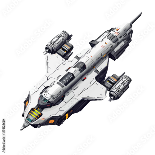 rocket sci-fi Spaceship