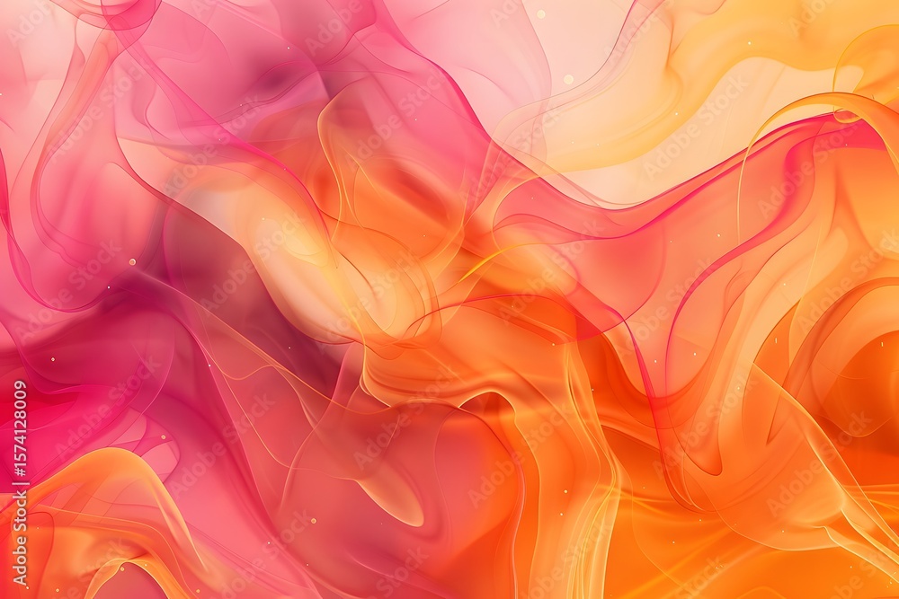 Obraz premium Minimal Summer Inspired Abstract Background