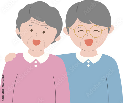 할머니 할아버지 부부