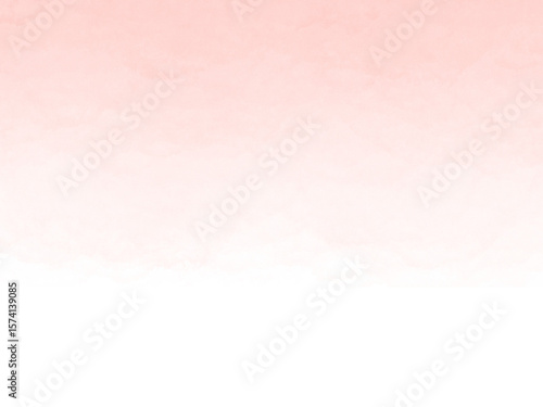 水彩風の淡いパステルピンクの柔らかなグラデーション背景