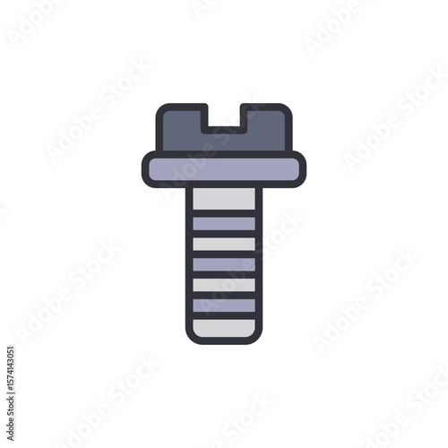 Stylish Bolt Illustration With Modern Design And Transparent Backdrop
