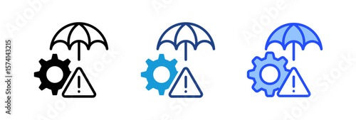 Risk Mitigation Icon