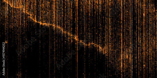 orange black brush Car sticker wrap pattern banner abstract sporty lines black orange color combination grunge brush modern pattern racing motorsport vector design.