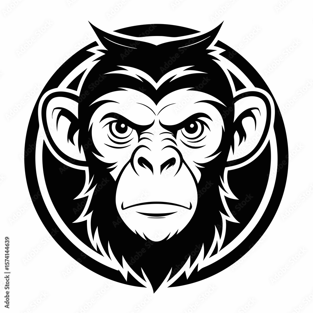 Obraz premium lion head tattoo