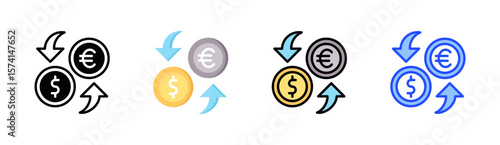 Currency Exchange Icon