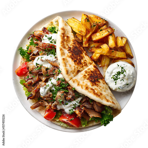 shawarma plate