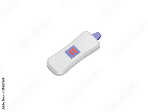 embryologist icon 3d illustration render