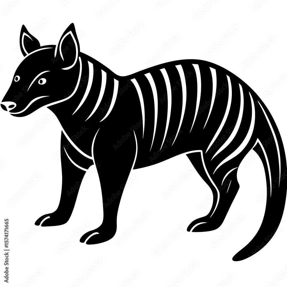 Obraz premium zebra vector illustration