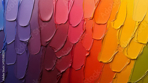 Purple magenta red orange yellow paint swatch texture abstract colorful vibrant gradient
