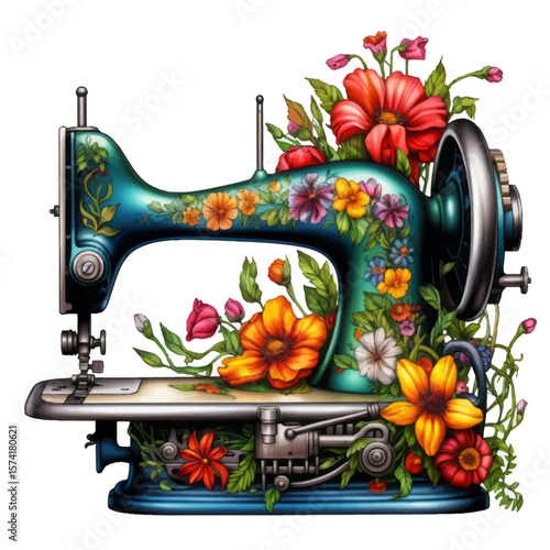 vintage sewing machine