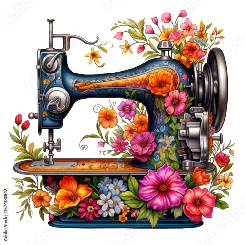 vintage sewing machine
