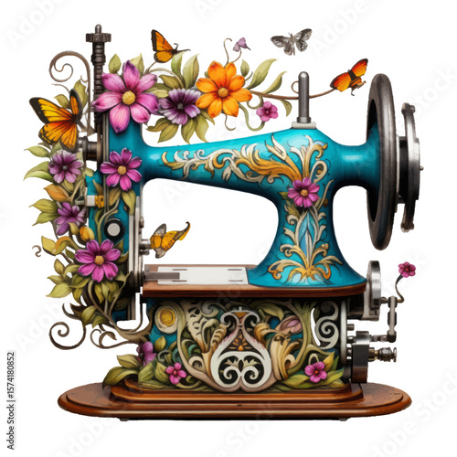vintage sewing machine