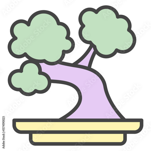 bonsai color style icon