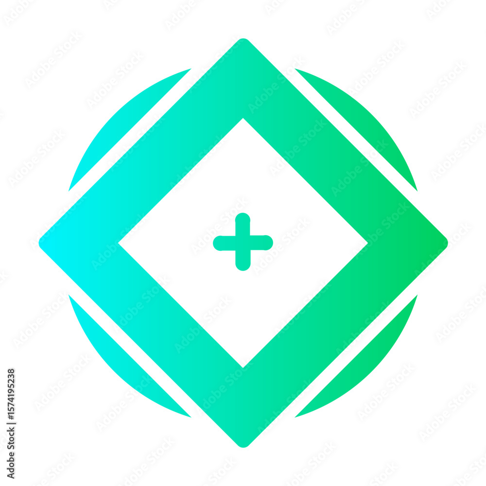 Obraz premium decoration Gradient icon