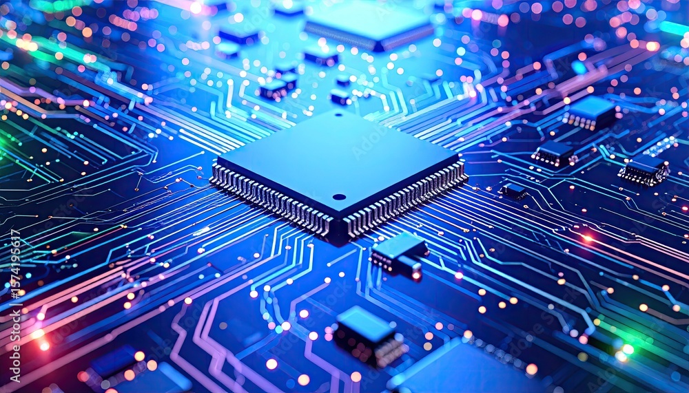 Circuit board with central processor (1) Circuit board with central processor (1)