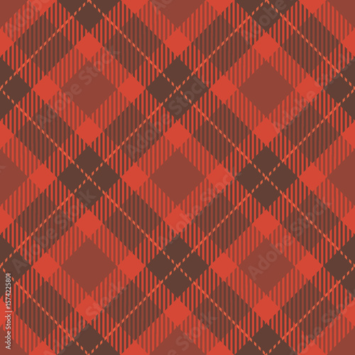 Tartan plaid seamless pattern for making dress, skirt, and other cloth