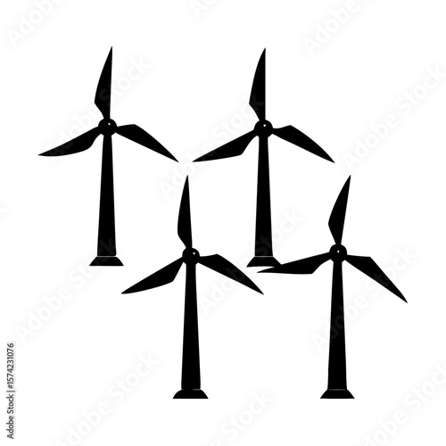 Wind Turbines in Motion energy power