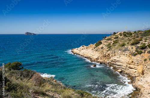Cala del ti Ximo is a small rocky cove just to the north of Benidorm
