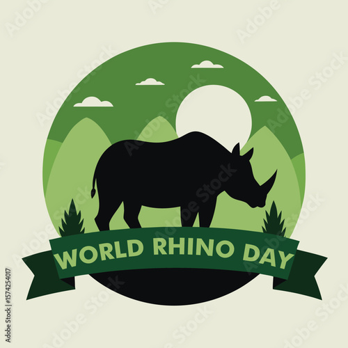 World Rhino Day Conservation in Nature